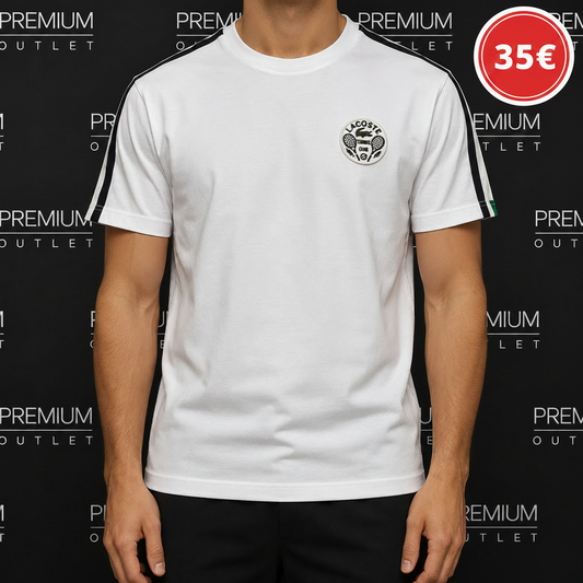 Lacoste bijela muška majica