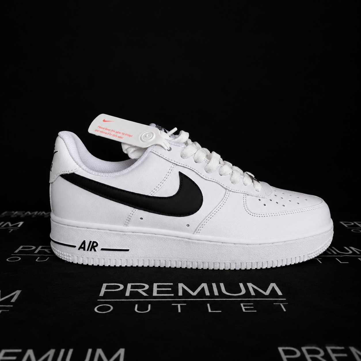 Nike Air Force React White and Black