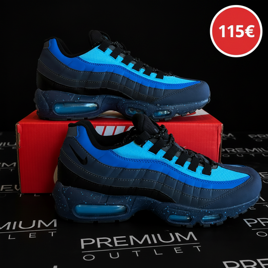 Nike Air Max 95 x Stash 'Black and Harbour Blue'
