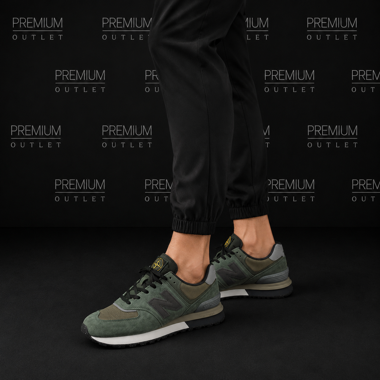 New Balance x Stone Island 574 Legacy “Dark Green”