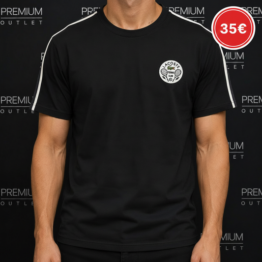Lacoste crna muška majica