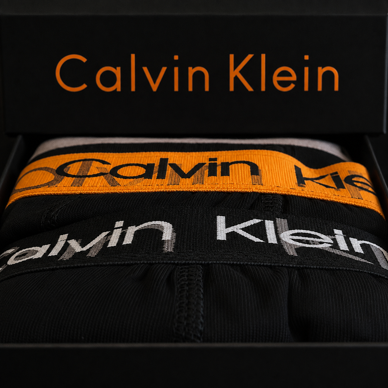 Calvin Klein Orange bokserice (3 kom)