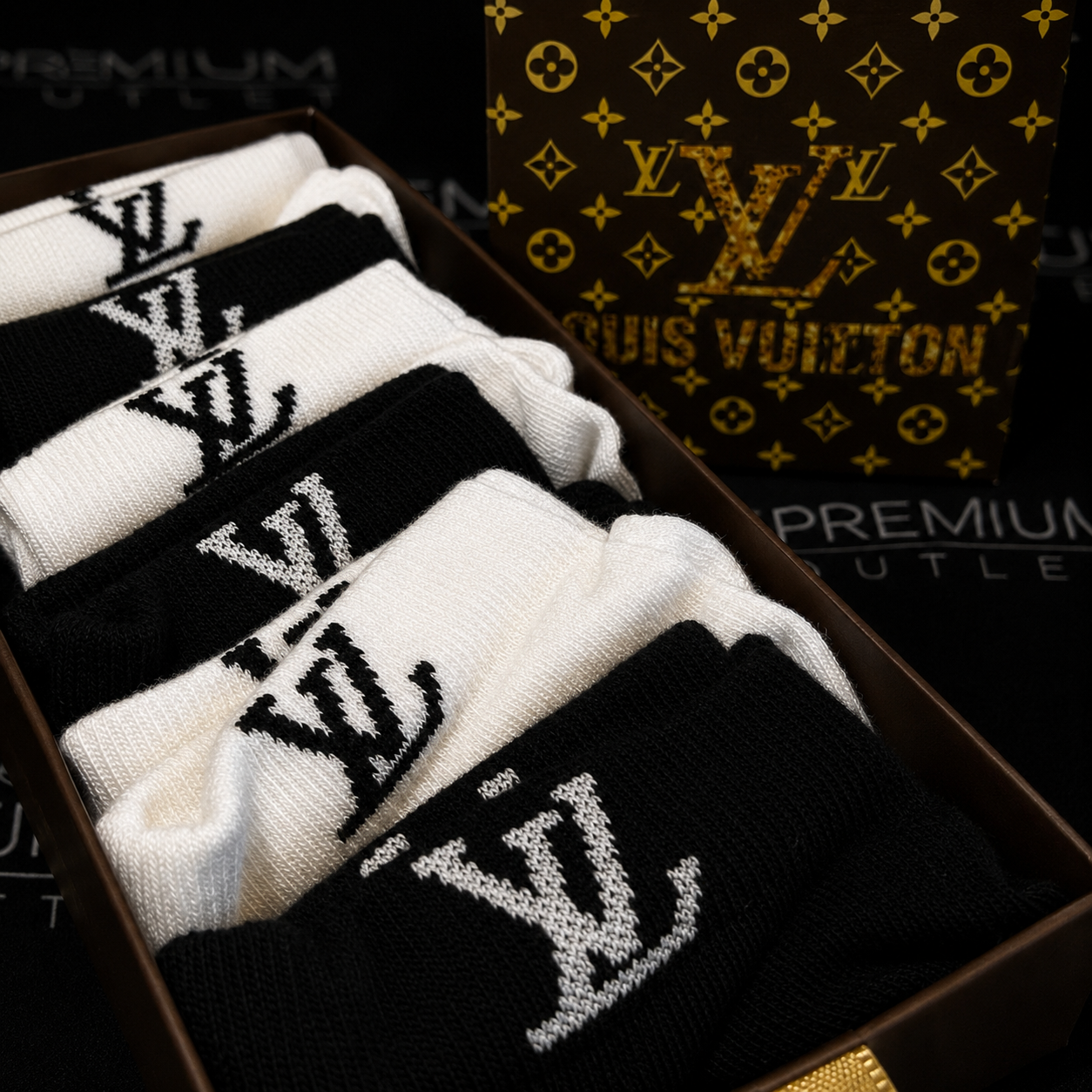 Louis Vuitton mirisne čarape (6 pari)