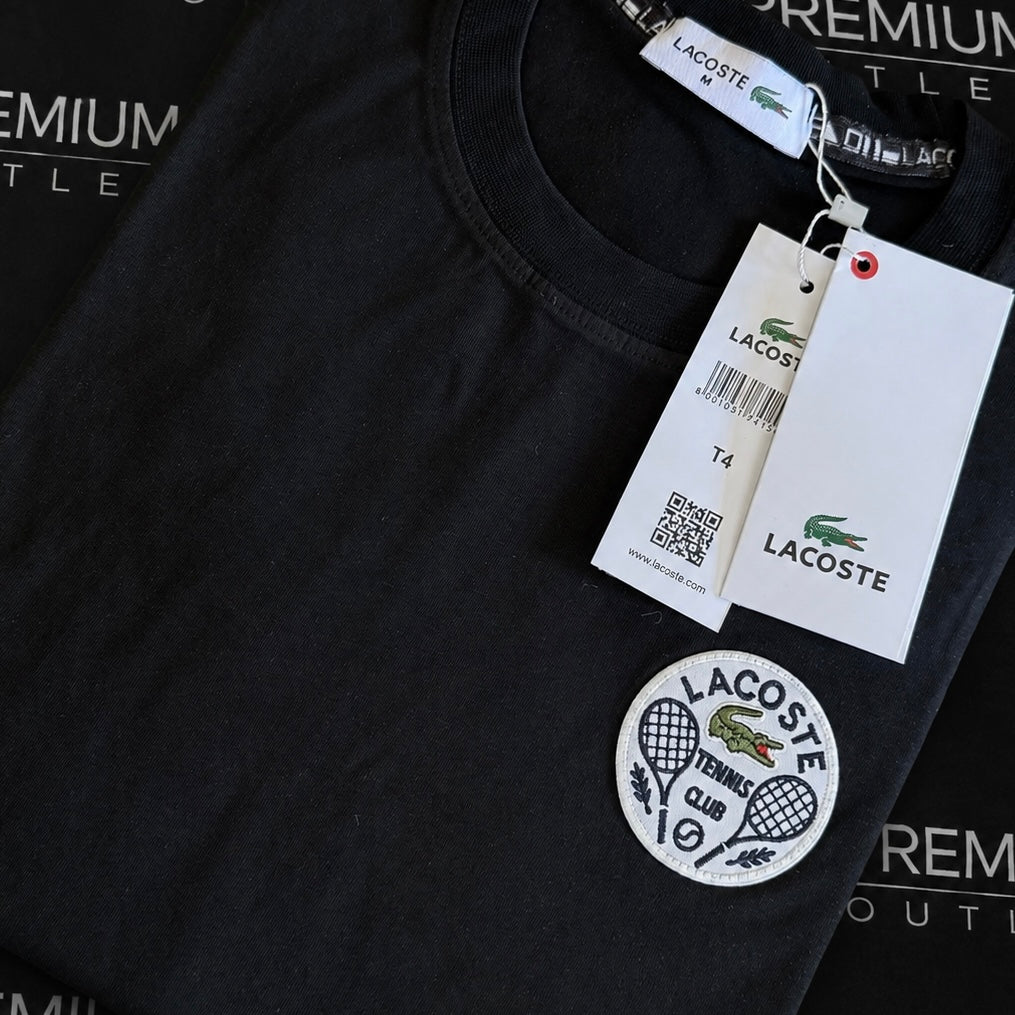 Lacoste crna muška majica