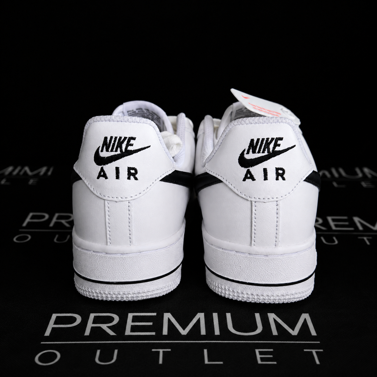 Nike Air Force React White and Black