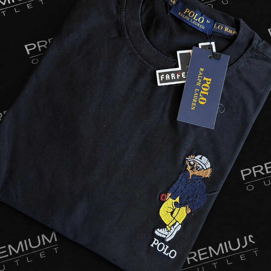 Polo Ralph Lauren crna muška majica