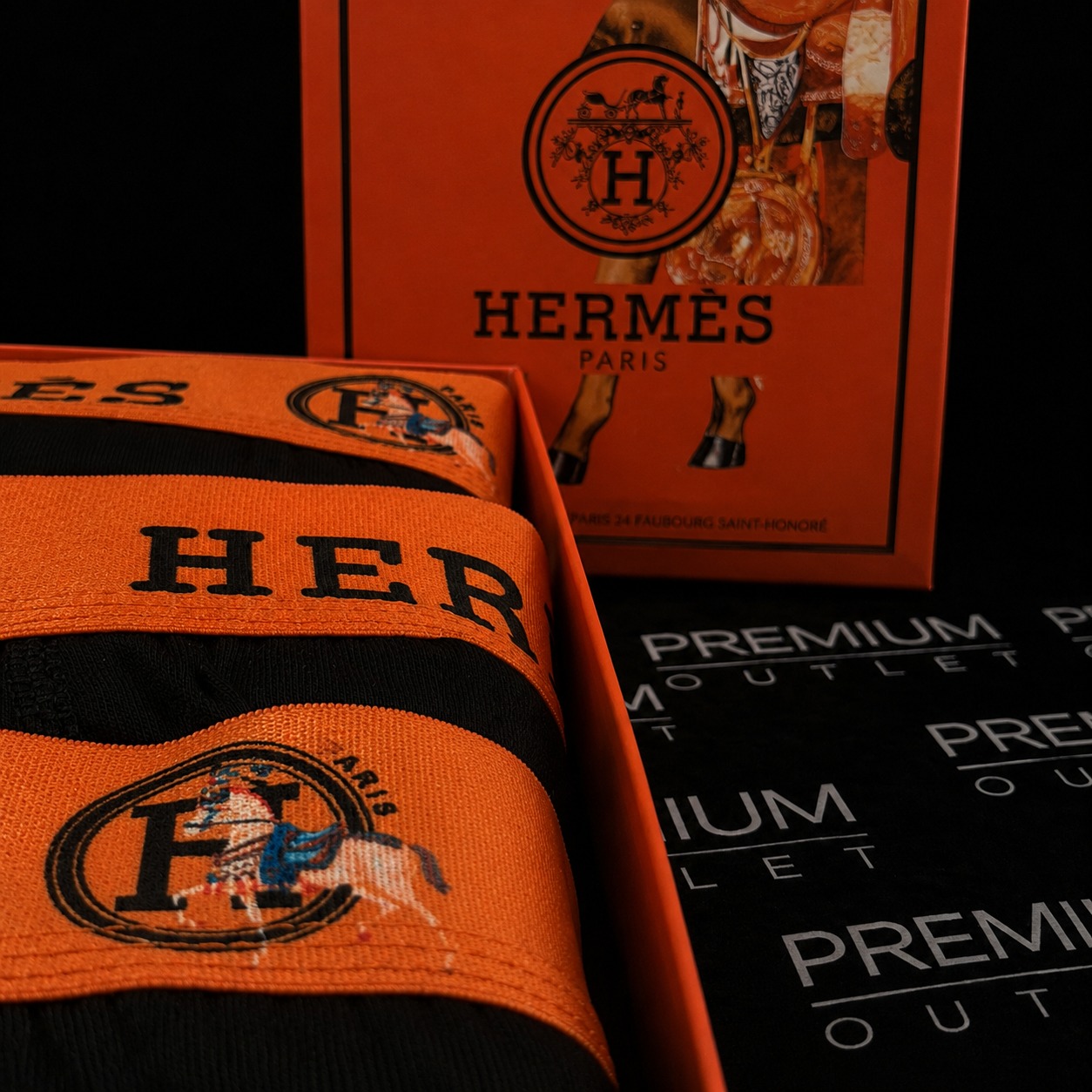 Hermes bokserice (3kom)