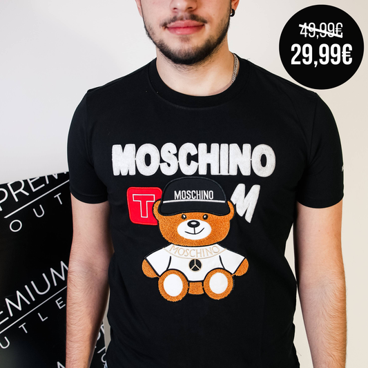 Moschino crna muška kratka majica