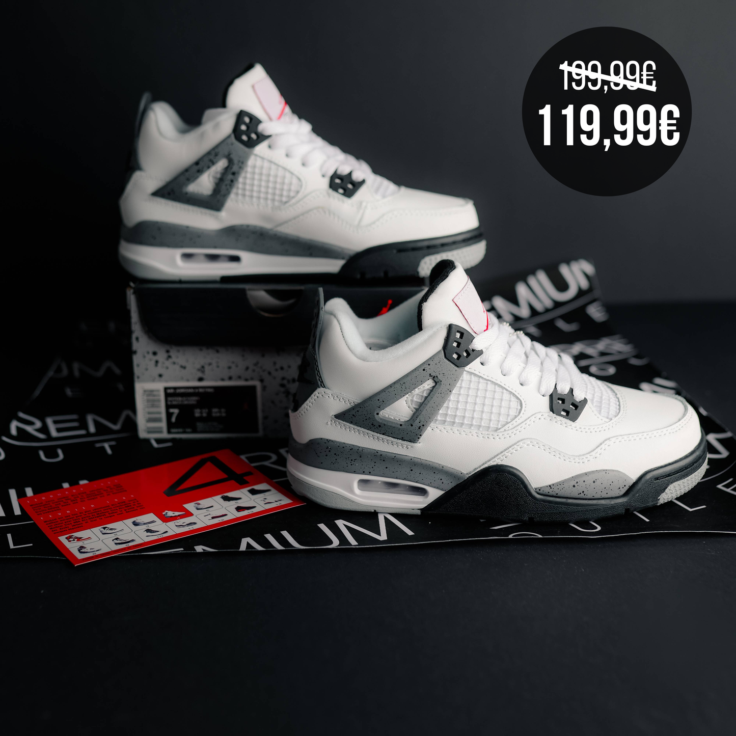 Nike Air Jordan 4 retro White Cement