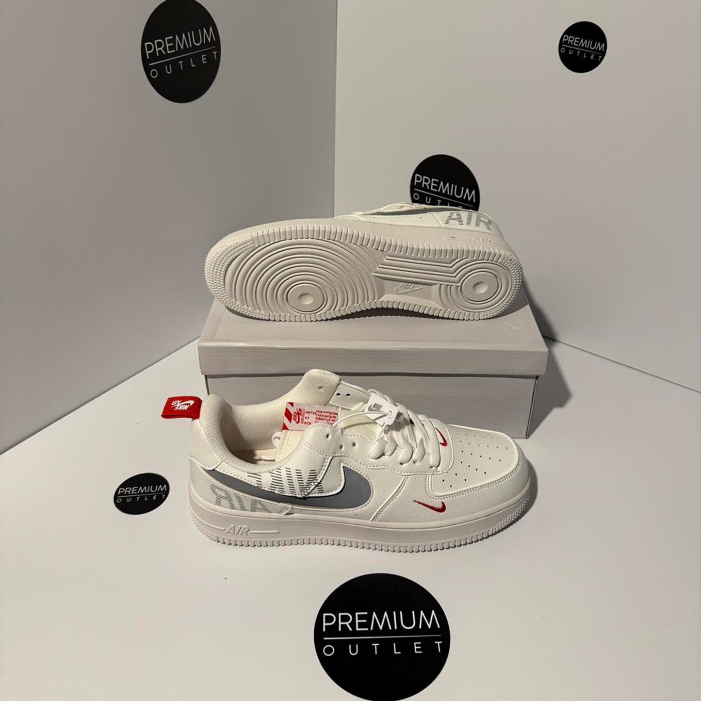 Nike Air Force 1 White Reflective