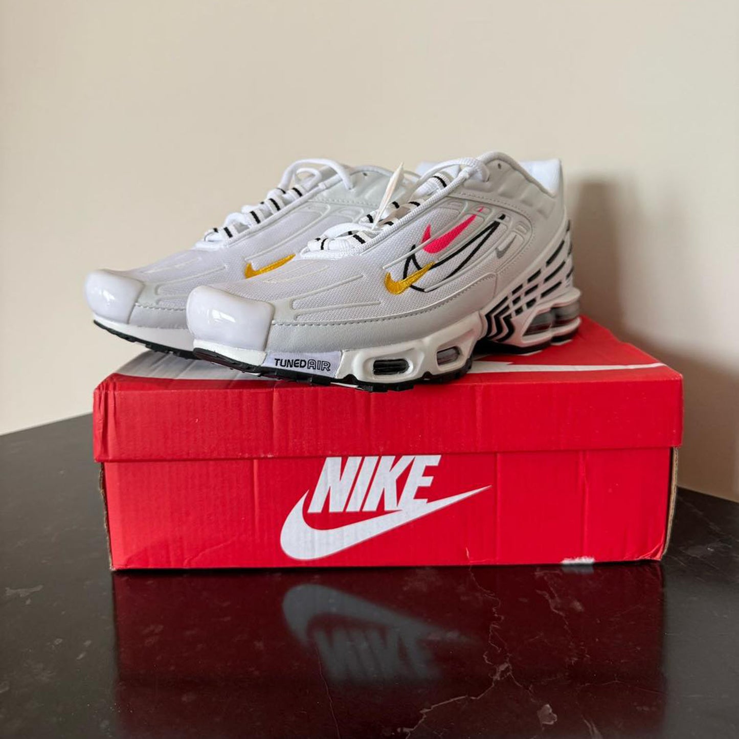Nike Air Max Plus 3 Multi Swoosh White