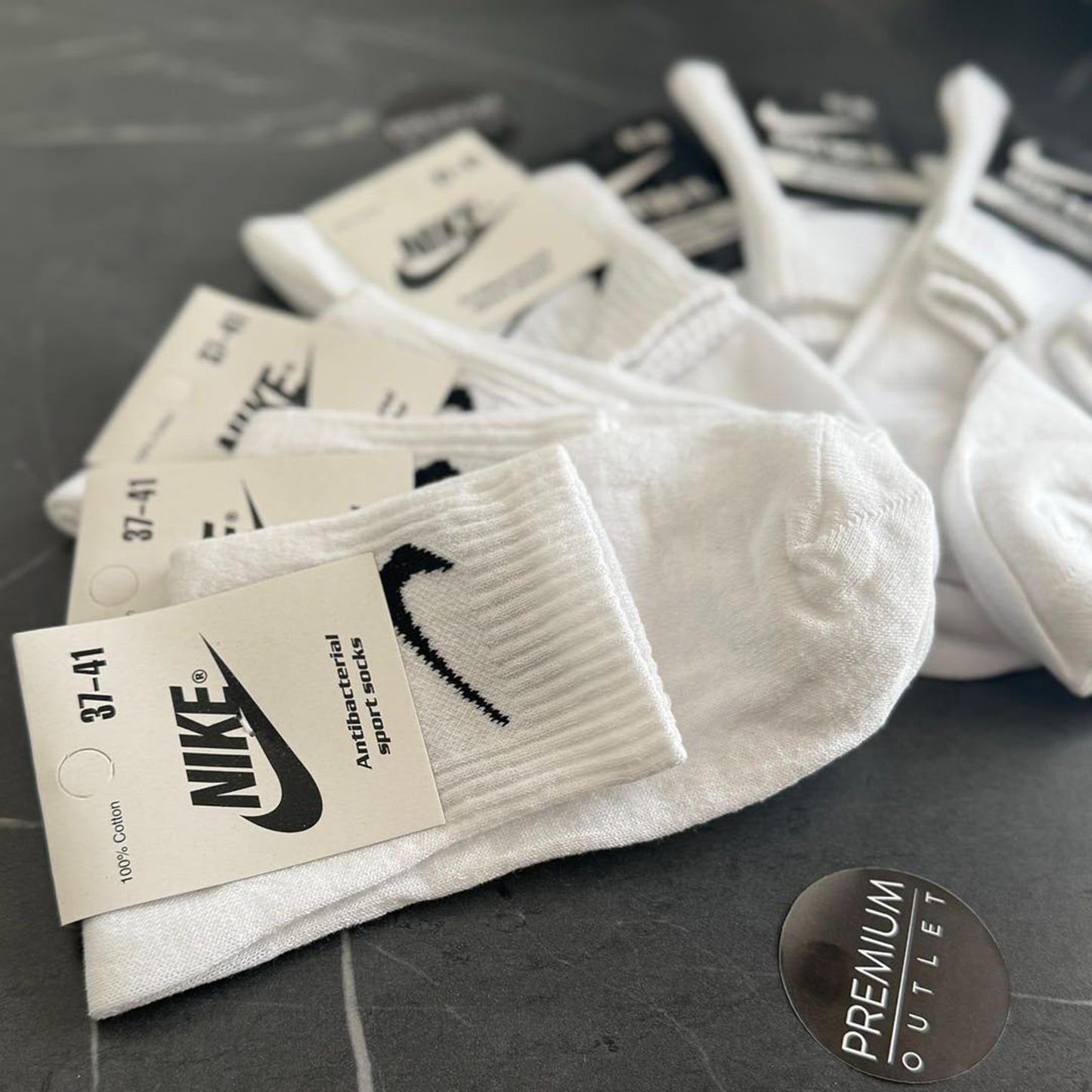 Nike čarape bijele - 12 pari