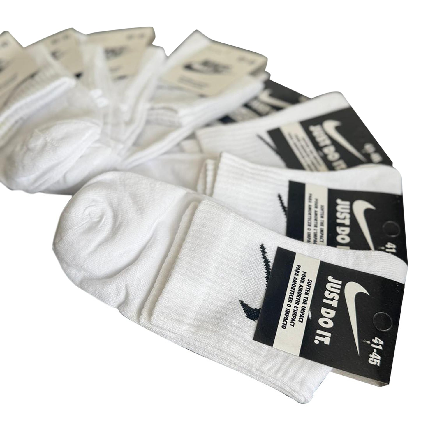 Nike čarape bijele - 12 pari