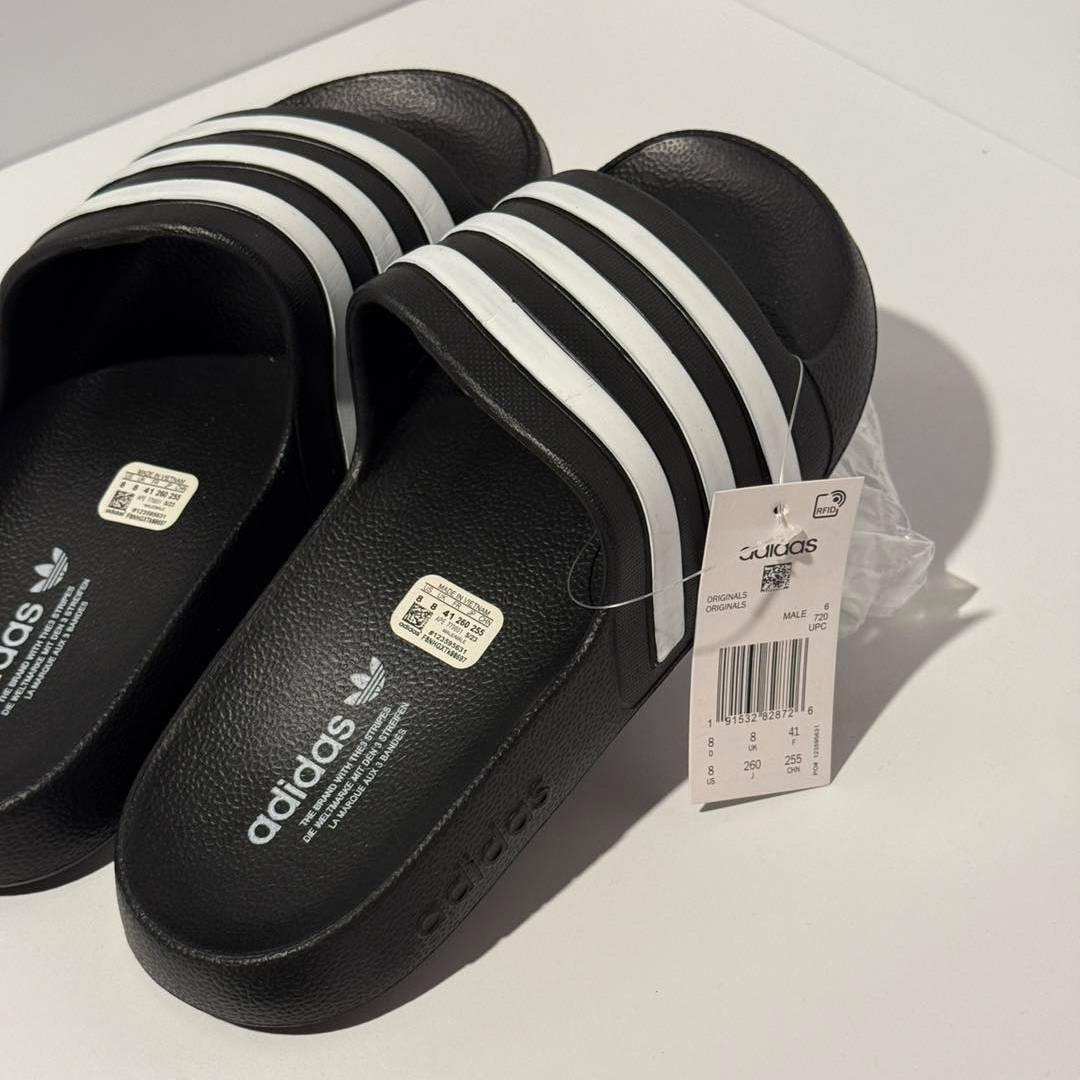 Adidas Adilette Aqua Black