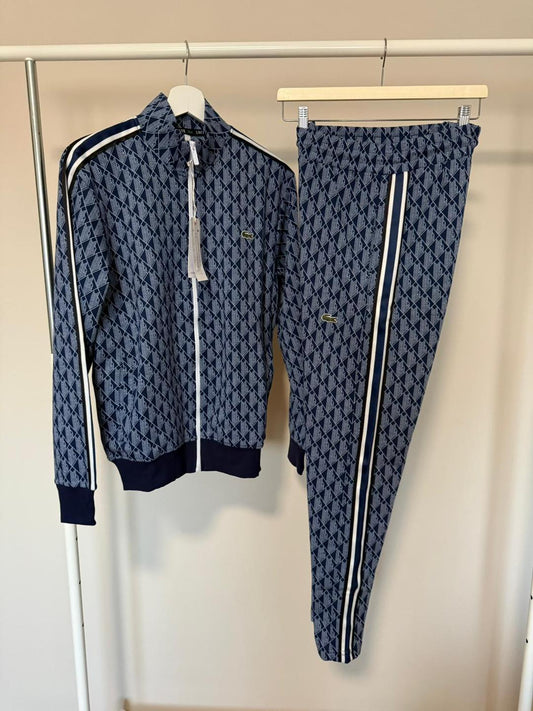 Lacoste Monogram Blue - komplet