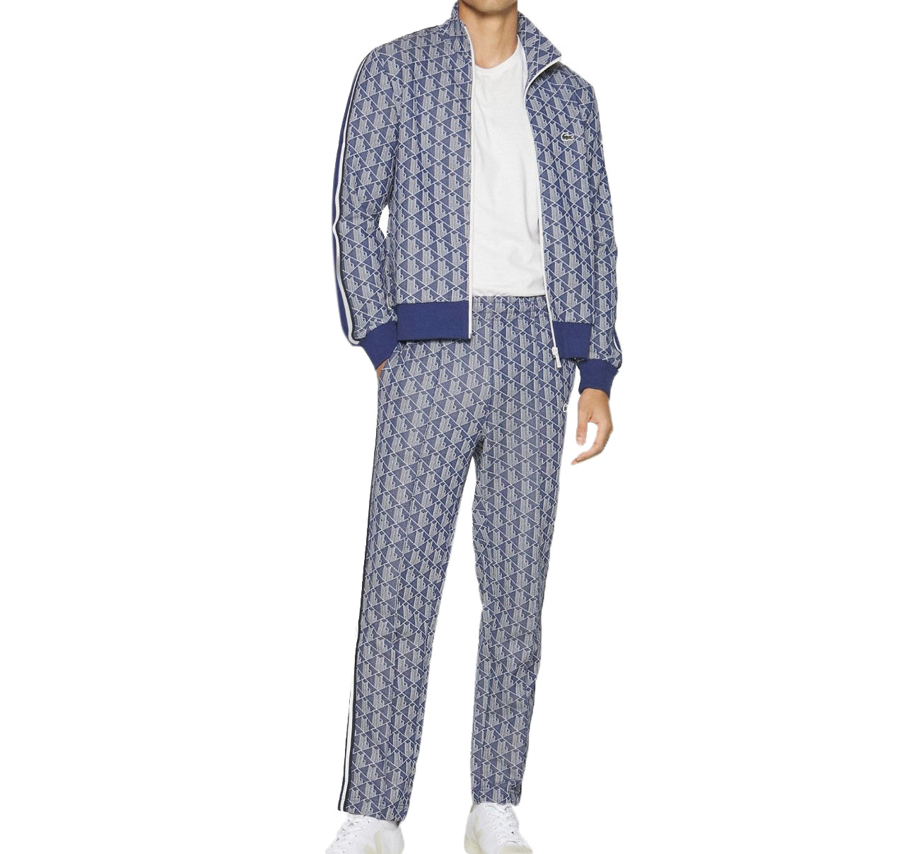 Lacoste Monogram Blue - komplet