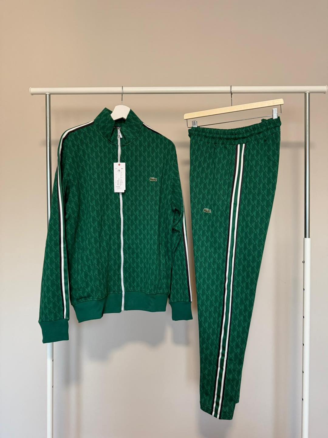 Lacoste Monogram Green - komplet