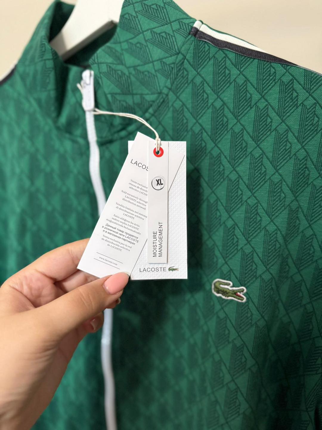 Lacoste Monogram Green - komplet