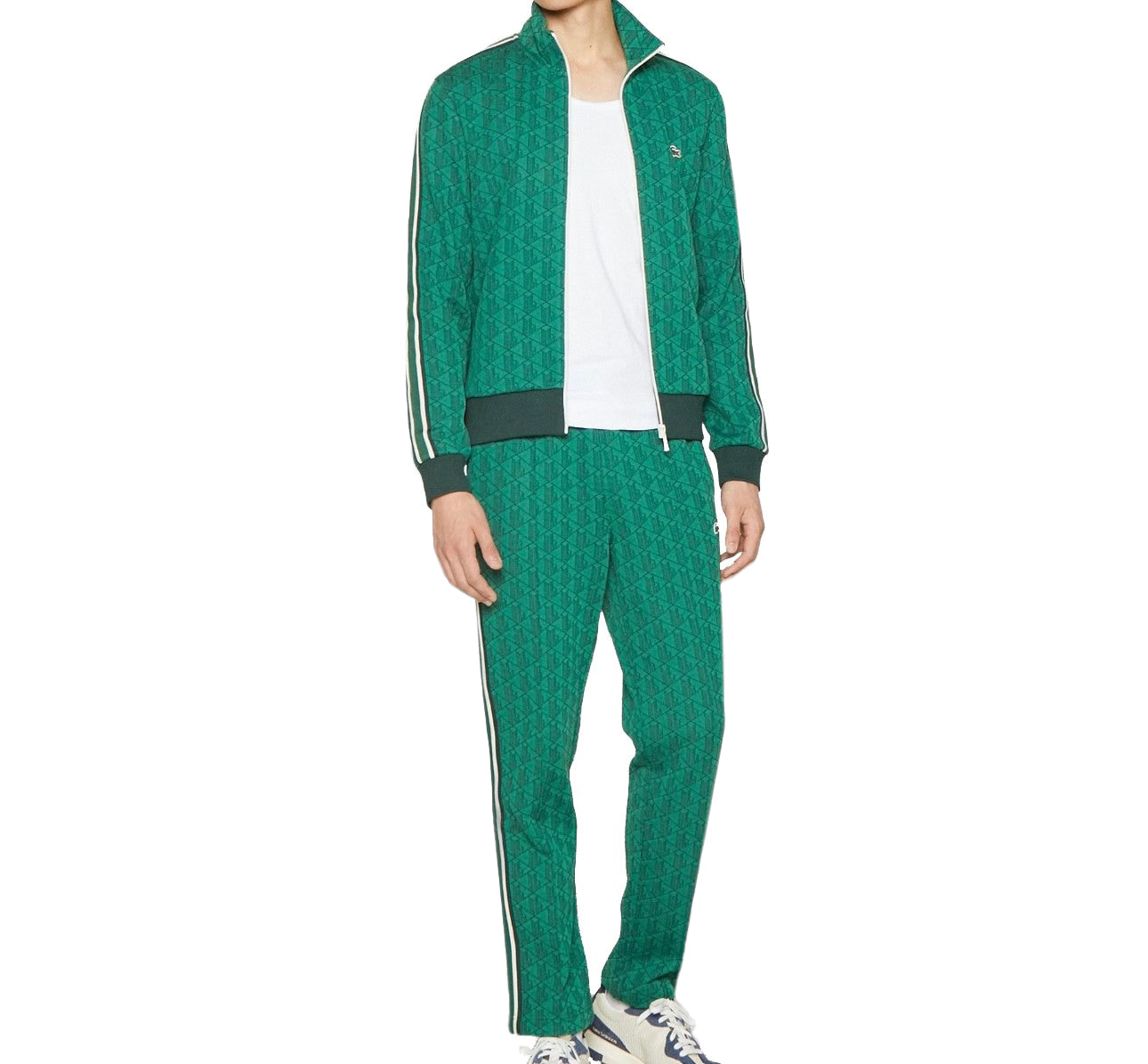 Lacoste Monogram Green - komplet