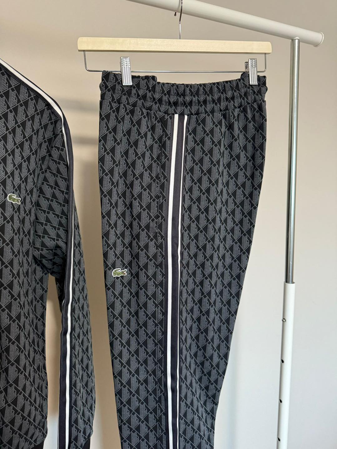 Lacoste Monogram Black - komplet