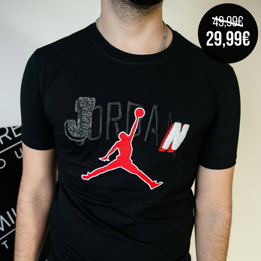 Jordan crna muška kratka majica