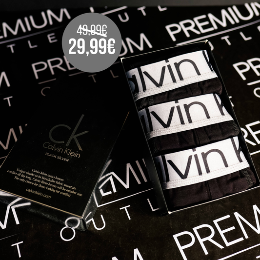 Calvin Klein crno bijele muške bokserice